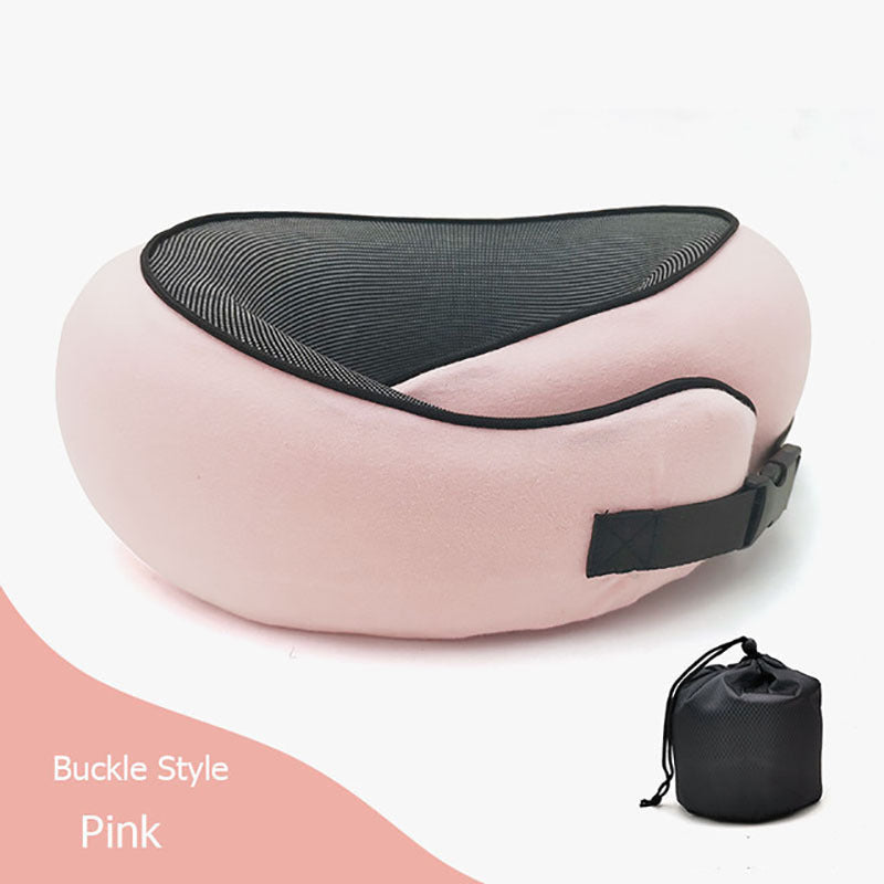 Almohada de viaje para el cuello, memory form, adaptable para avión, diseño perfecto