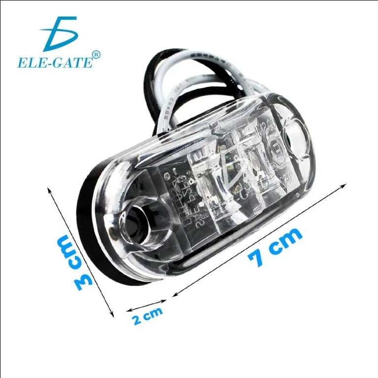 Luz LED de Posición para Vehículos 12V/24V – Alta Resistencia + Fácil Instalación