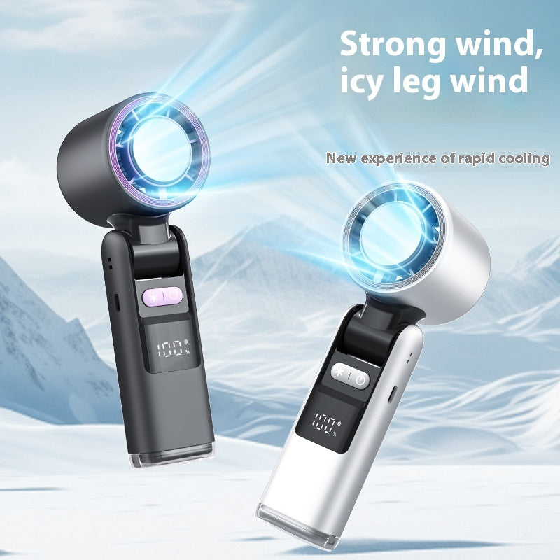 Mini Ventilador Portátil Recargable 4000mAh – Brisa Personal al Instante