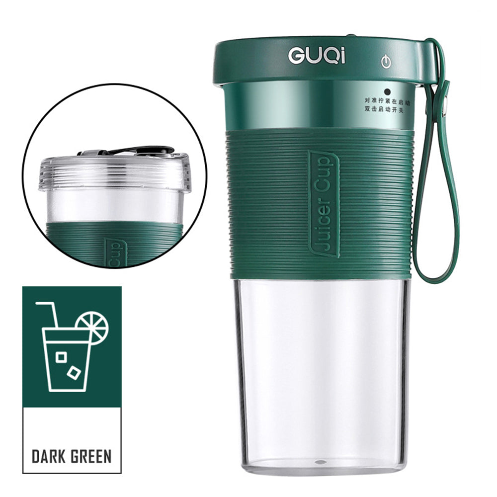Mini licuadora portátil recargable por USB, exprimidor de frutas eléctrico, batidora de cocina, botella deportiva ligera, licuadora multifunción