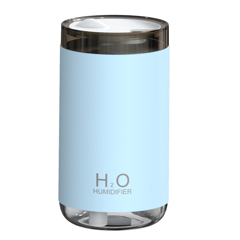 Nuevo Humidificador con anillo de humo creativo, difusor USB para automóvil, luz nocturna cálida para el hogar o el coche