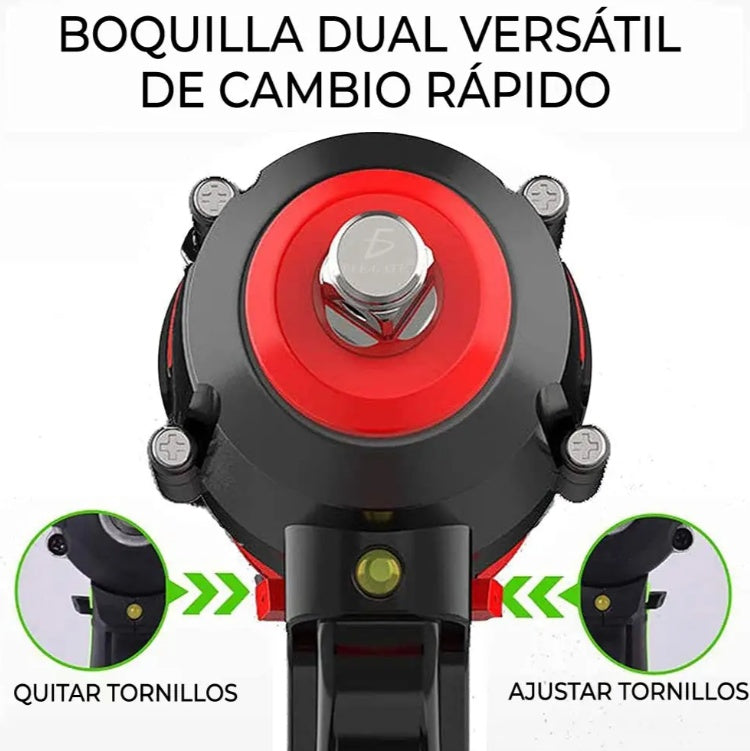 Pistola de Impacto Inalámbrica Atverce 300Nm – Potencia Profesional en Cualquier Lugar