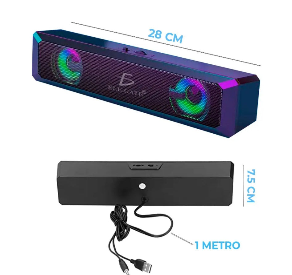 Barra de altavoces Bluetooth para cine en casa con TV