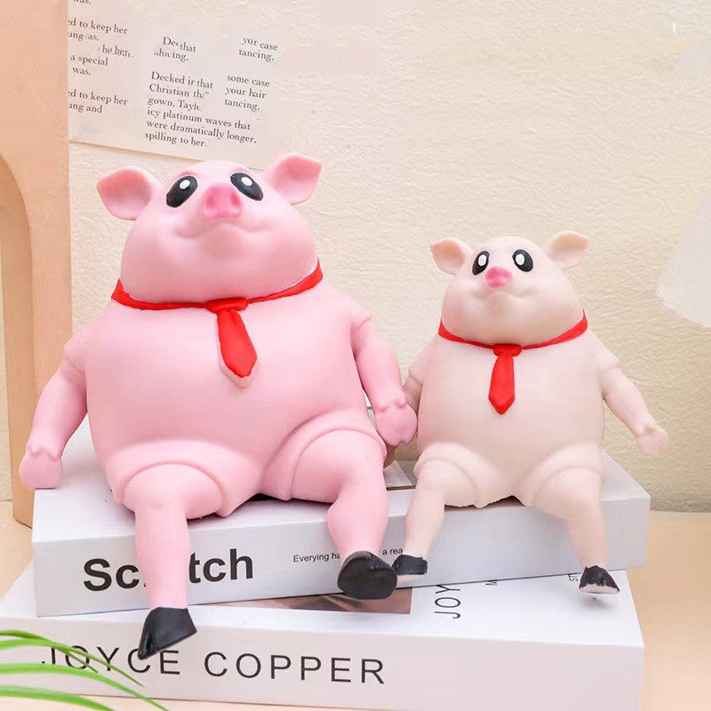 Cerditos rosados para apretar, juguetes antiestrés, lindos animales para apretar, adorable cerdito, juguete antiestrés para el Día del Niño, regalo para niños.