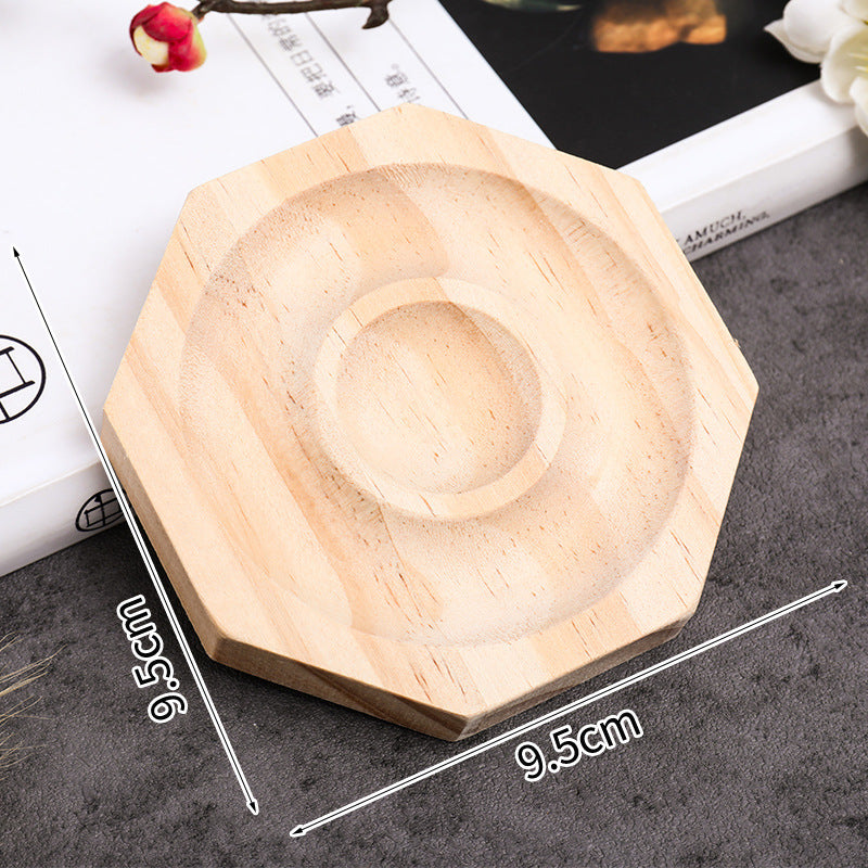 Placa de exhibición de pulseras de joyería de madera, accesorios de tiro