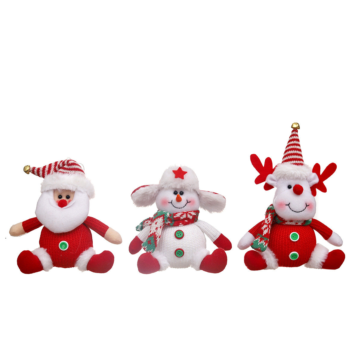 Adornos navideños Dibujos animados Muñeco de nieve viejo Colgante para árbol de Navidad