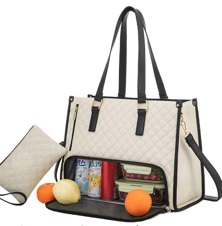 Bolsa Térmica 2 en 1 para Picnic y bolsa para dama al a vez – Elegancia y Función en tu Día a Día