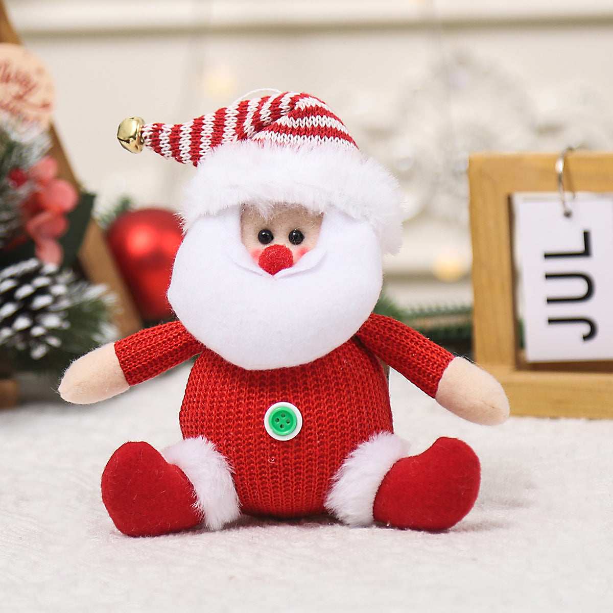 Adornos navideños Dibujos animados Muñeco de nieve viejo Colgante para árbol de Navidad