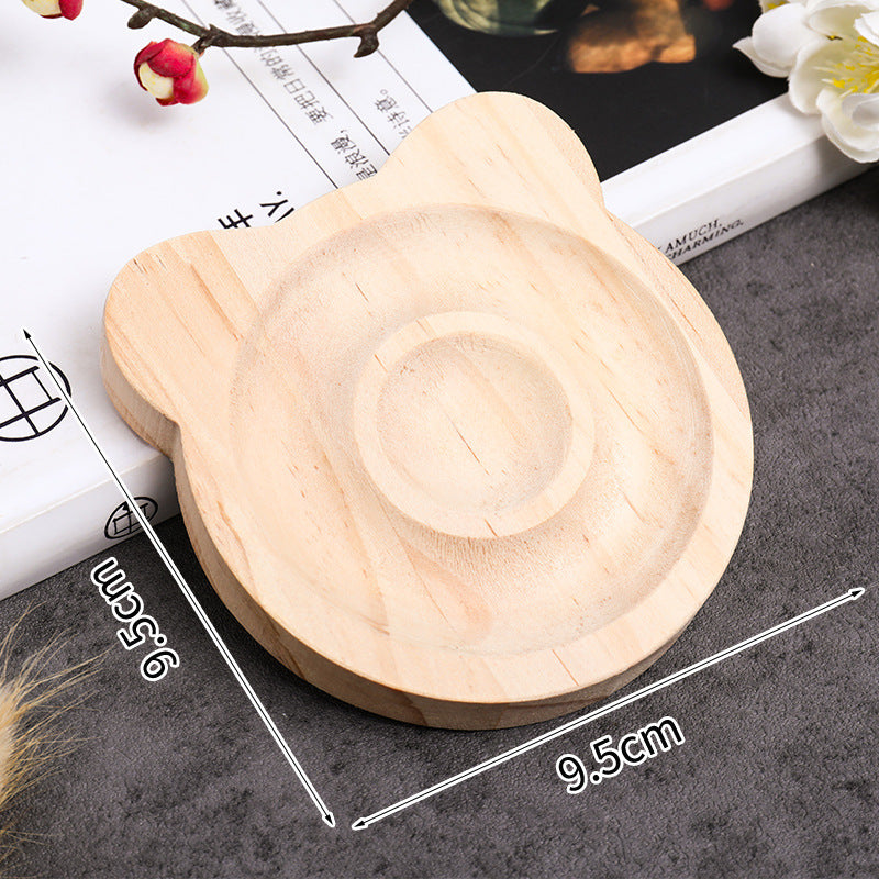 Placa de exhibición de pulseras de joyería de madera, accesorios de tiro