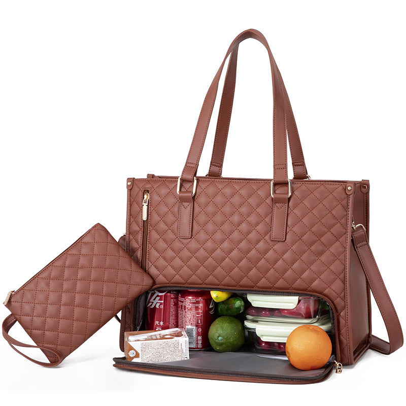Bolsa Térmica 2 en 1 para Picnic y bolsa para dama al a vez – Elegancia y Función en tu Día a Día