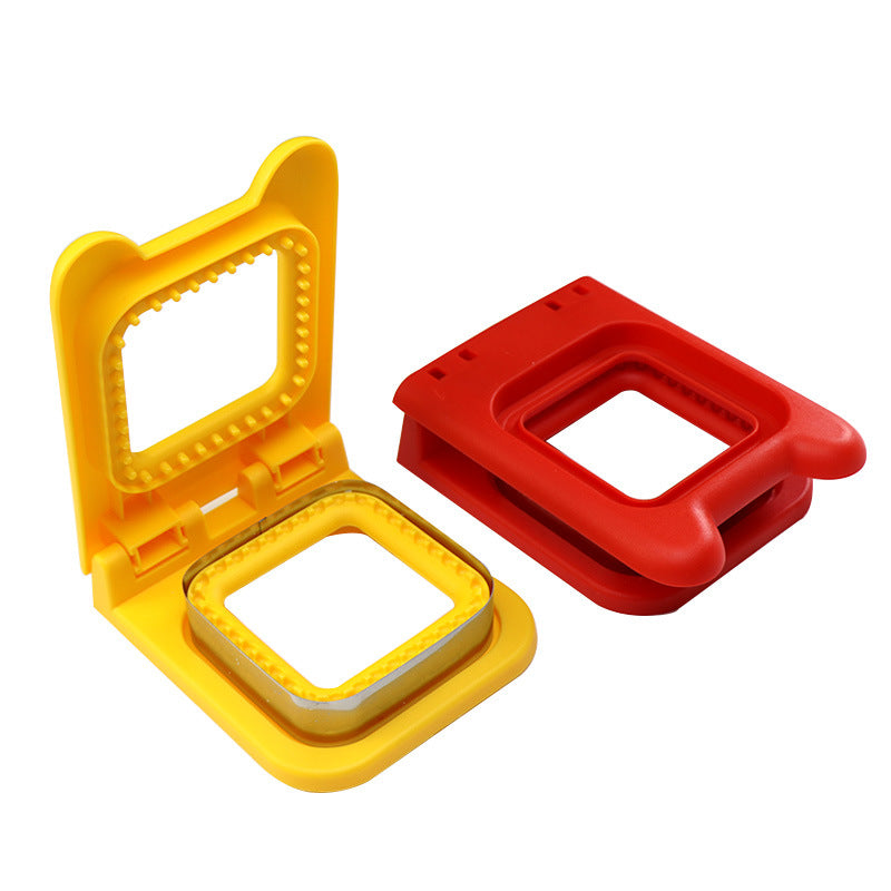 Molde para hacer sándwich, cortador dobladillo cuadrado sándwich utensilios de cocina