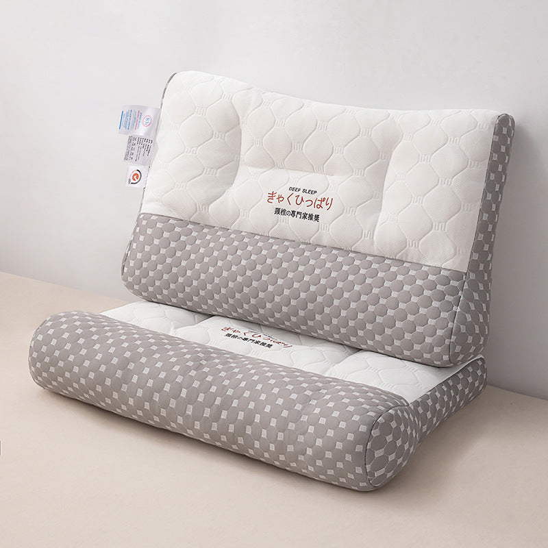 Almohada para el cuello antitracción, almohada estilo japonés de soja de alta calidad