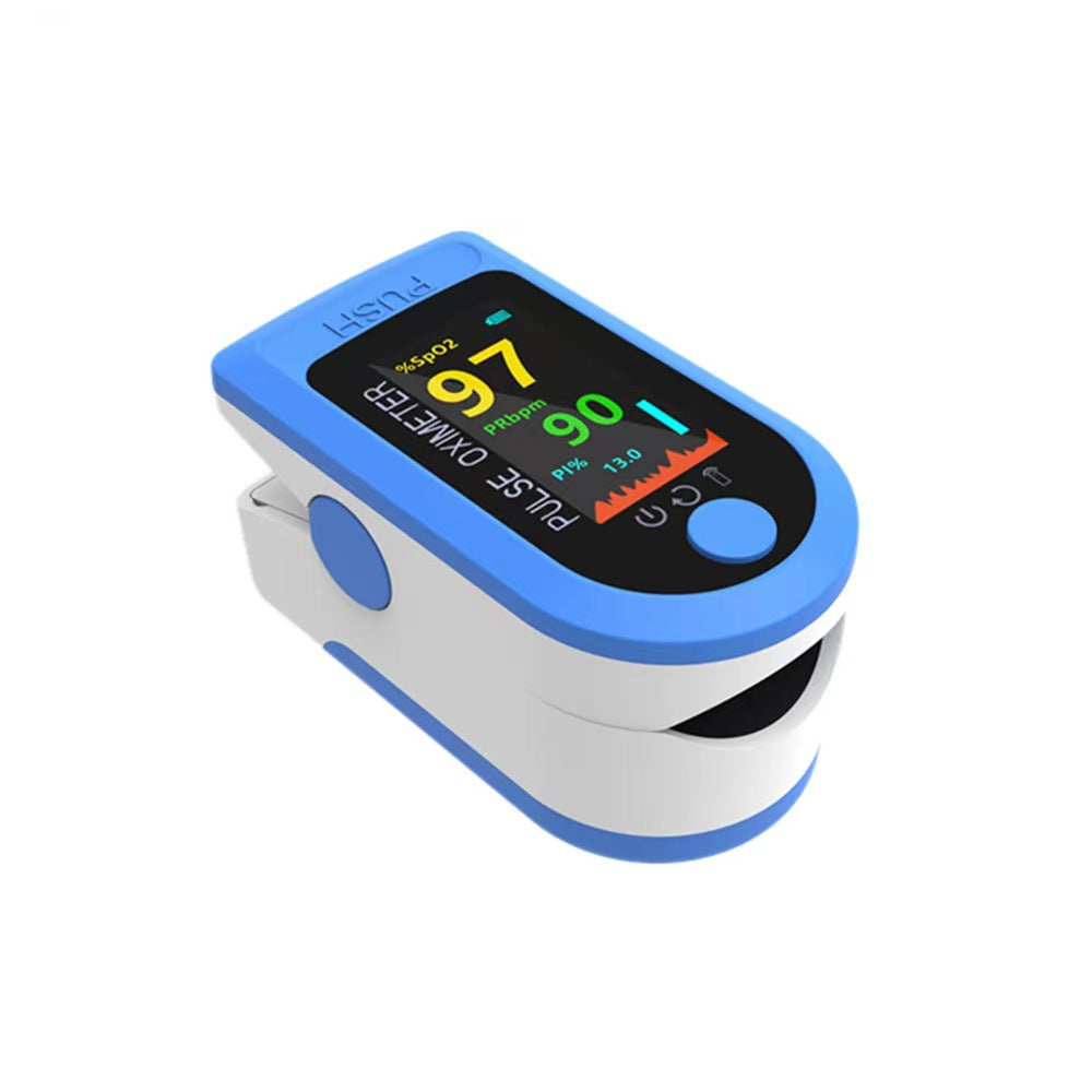 Oxímetro de Pulso Portátil | Detector de Frecuencia Cardíaca y Niveles de Oxígeno SpO₂