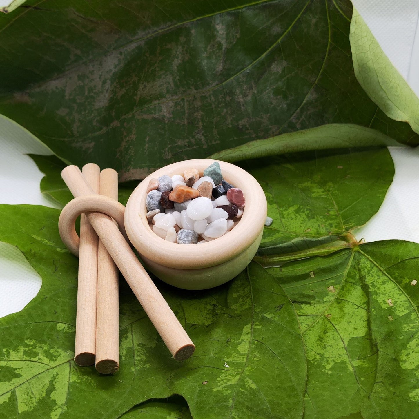 Marco Zen Aromático de madera – Decoración y Bienestar en un Solo Toque