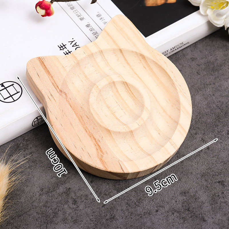 Placa de exhibición de pulseras de joyería de madera, accesorios de tiro