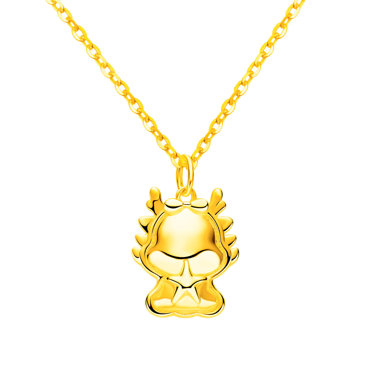 Collar y pulsera con dije del Año del Dragón UNISEX, Diseño de Plata para el AÑO NUEVO CHINO 2024