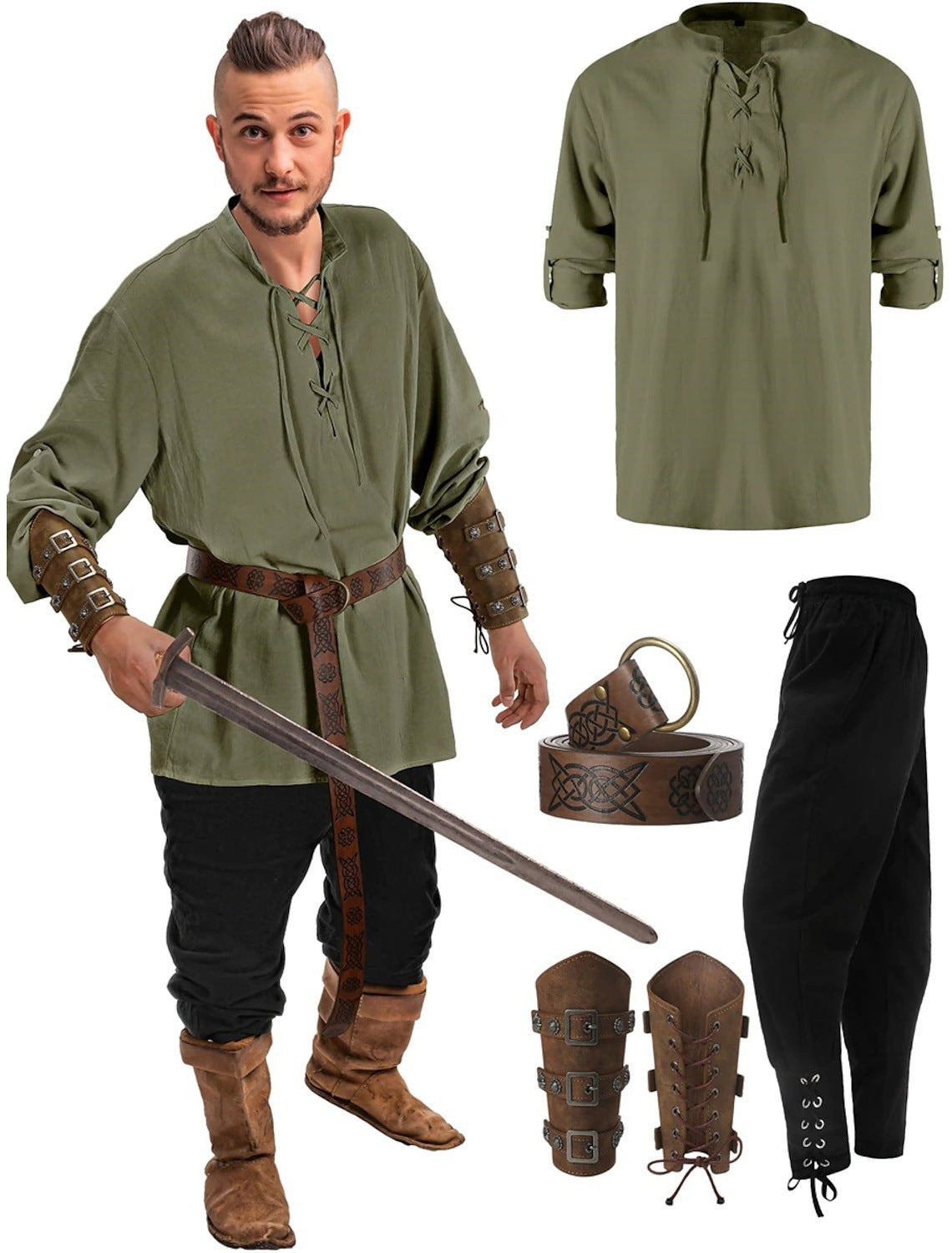 Disfraz Renacentista para Hombre 🏰 – Estilo Medieval para Halloween