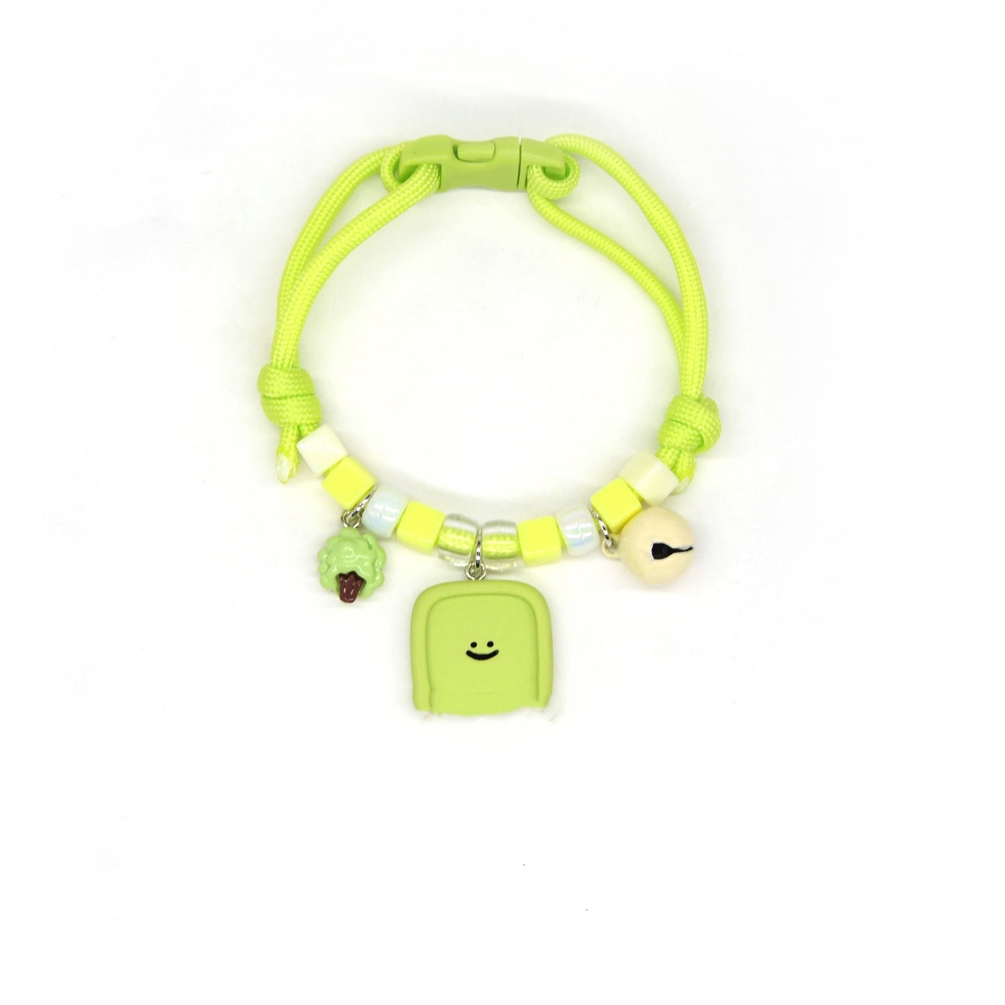 Collar con colgante pequeño de dibujos animados para gato y perro pequeño