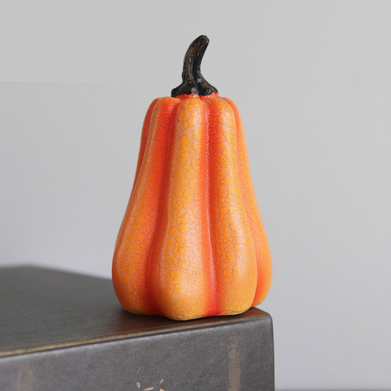 Linterna de calabaza para Halloween, lámpara LED tipo vela de calabaza , Decocoración de Halloween