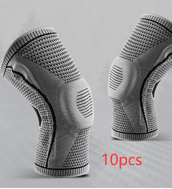 Rodilleras deportivas con resorte de silicona para protección de rótula