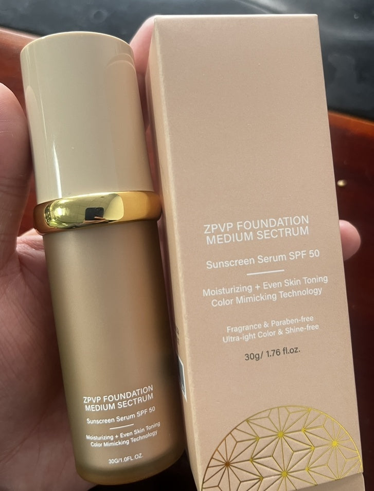 Base correctora biónica que cambia de color 4 en 1 Base hidratante reparadora