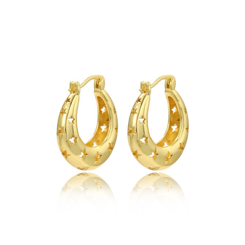 Arcadas doradas, collar, decoración femenina, Argollas colgantes muy elegantes