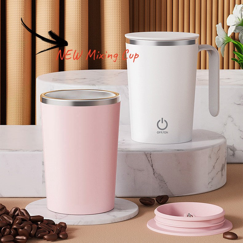 Taza mezcladora eléctrica de cocina, taza mezcladora automática, taza de agua magnética