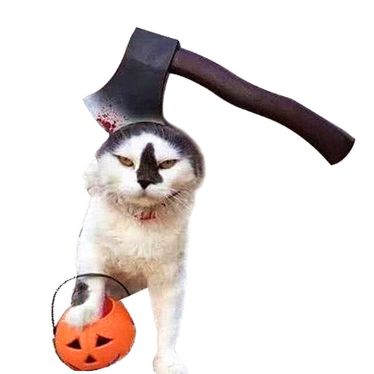 Sombrero de Halloween con tocado para mascotas de Tricky Props