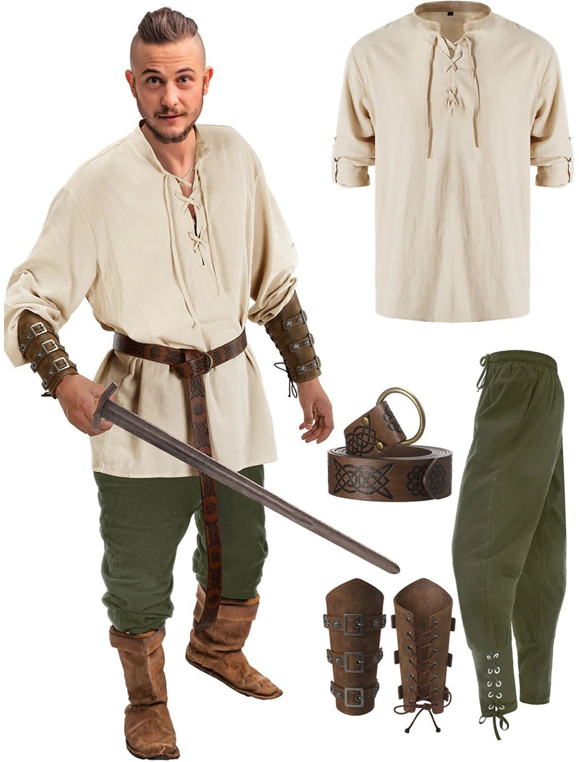 Disfraz Renacentista para Hombre 🏰 – Estilo Medieval para Halloween