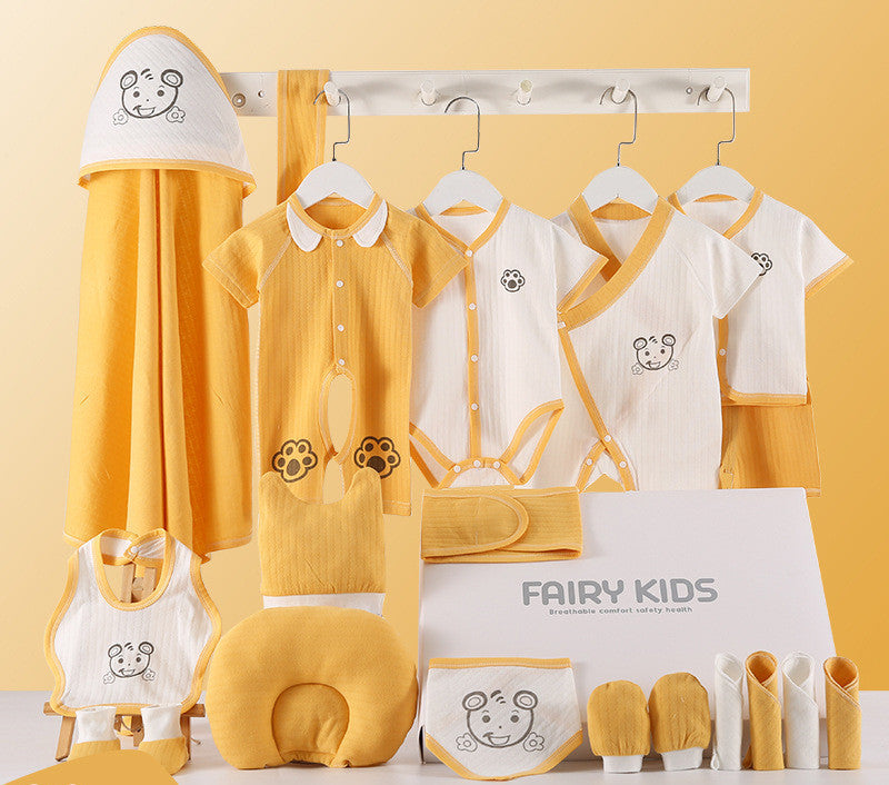 Cesta de regalo para bebé, ropa para bebé, conjunto con caja de regalo para recién nacido, suministros para bebé