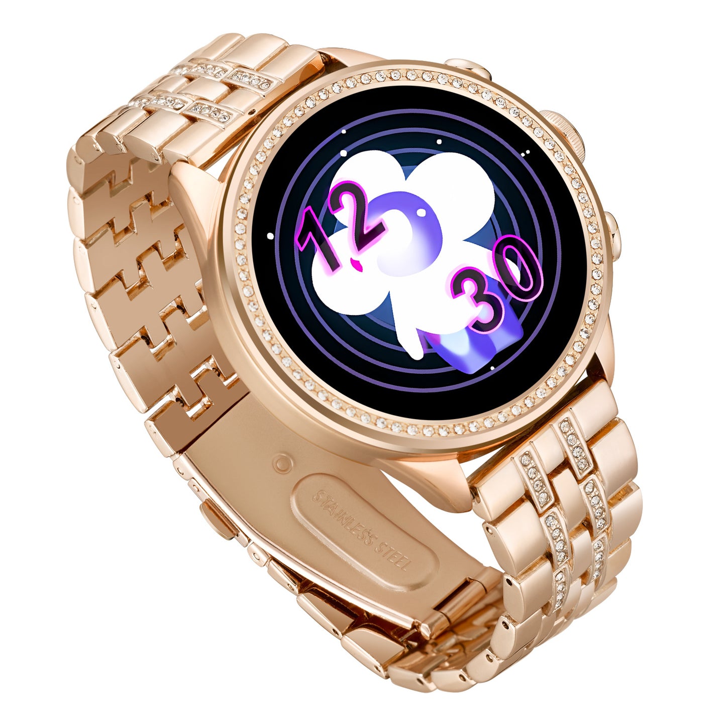 Reloj inteligente de moda para mujer , Bluetooth, llamadas, táctil, monitor de sueño