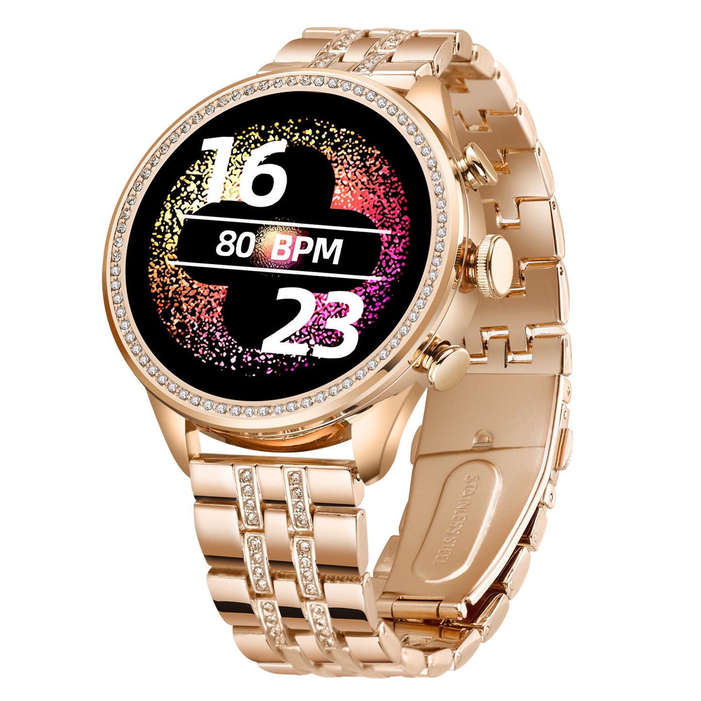 Reloj inteligente de moda para mujer , Bluetooth, llamadas, táctil, monitor de sueño