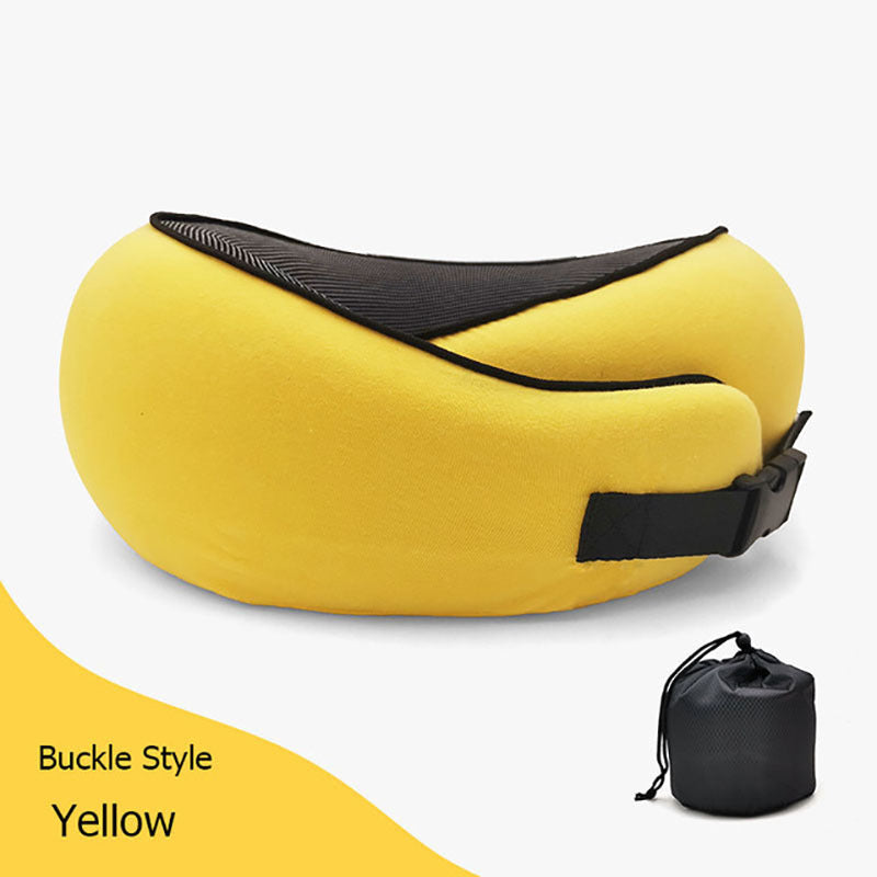 Almohada de viaje para el cuello, memory form, adaptable para avión, diseño perfecto