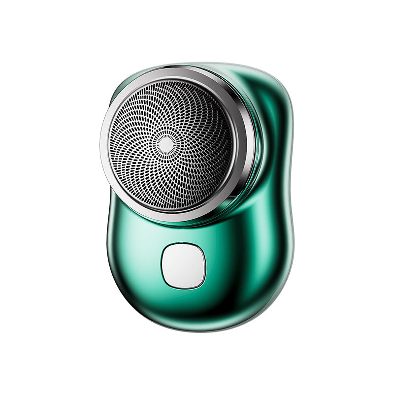 Mini afeitadora inalámbrica, portátil para hombre, recargable por USB, máquina de afeitar de tamaño pequeño, indolora, húmeda y seca