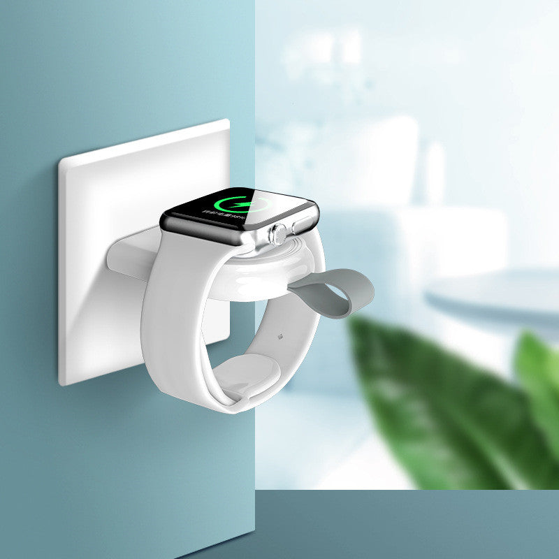 Cargador inalámbrico portátil para Apple Watch, estación de carga, soporte, cargador USB