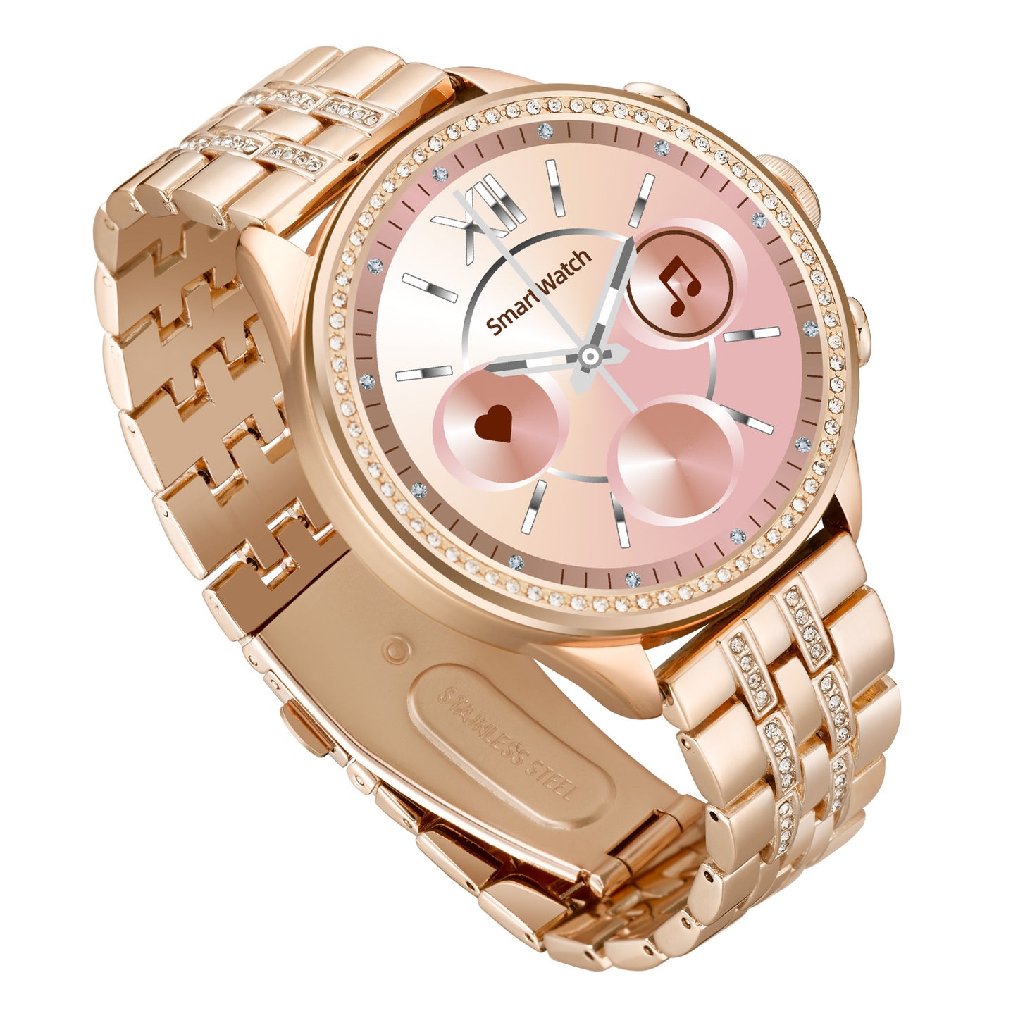 Reloj inteligente de moda para mujer , Bluetooth, llamadas, táctil, monitor de sueño