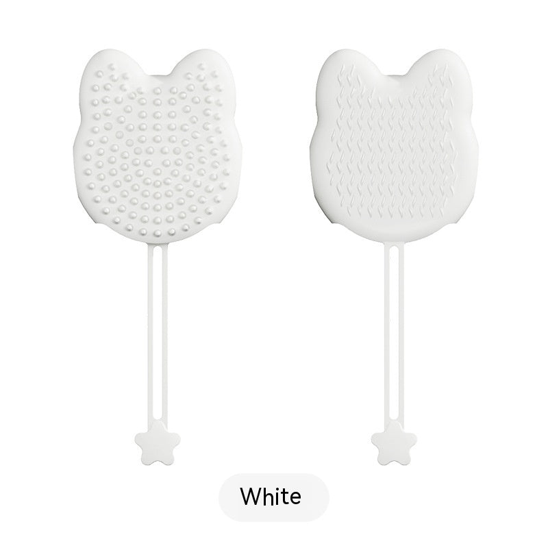 Guantes para acariciar a tu gato, guante de silicona para mascotas, flotador de limpieza, limpieza del cabello