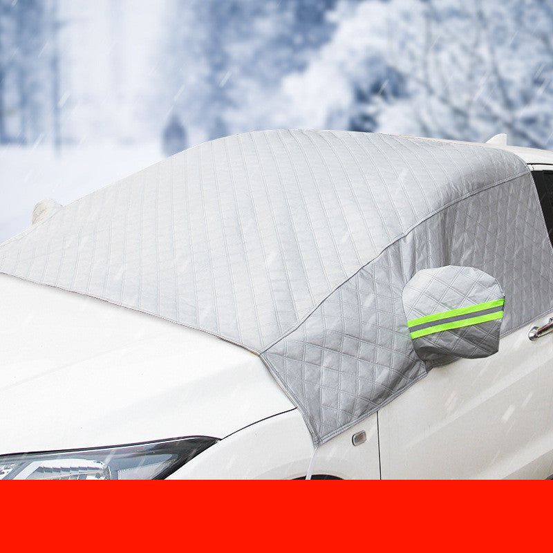 Cubierta antiescarcha y anticongelante magnética para engranajes de automóviles, protección en invierno para frío y nieve