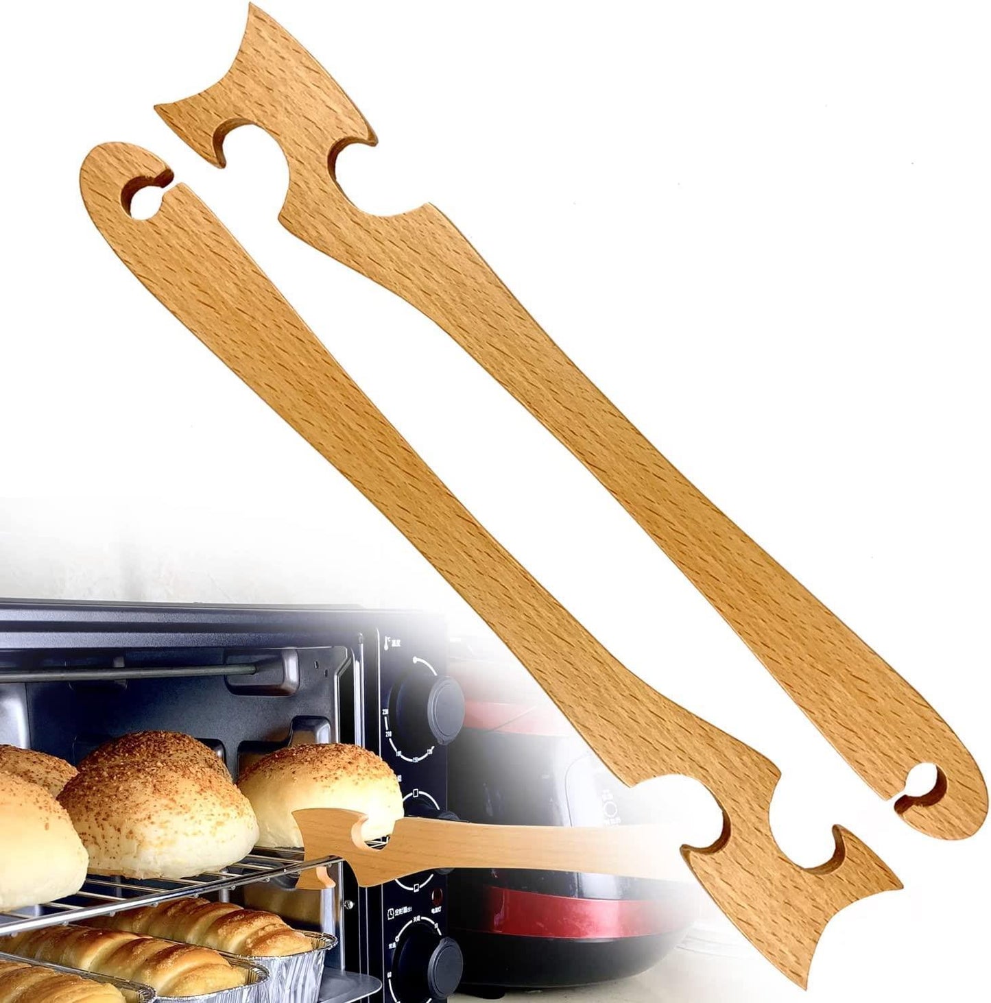 Extractor de rejillas para horno, abridor elástico específico para horno, herramientas de cocina