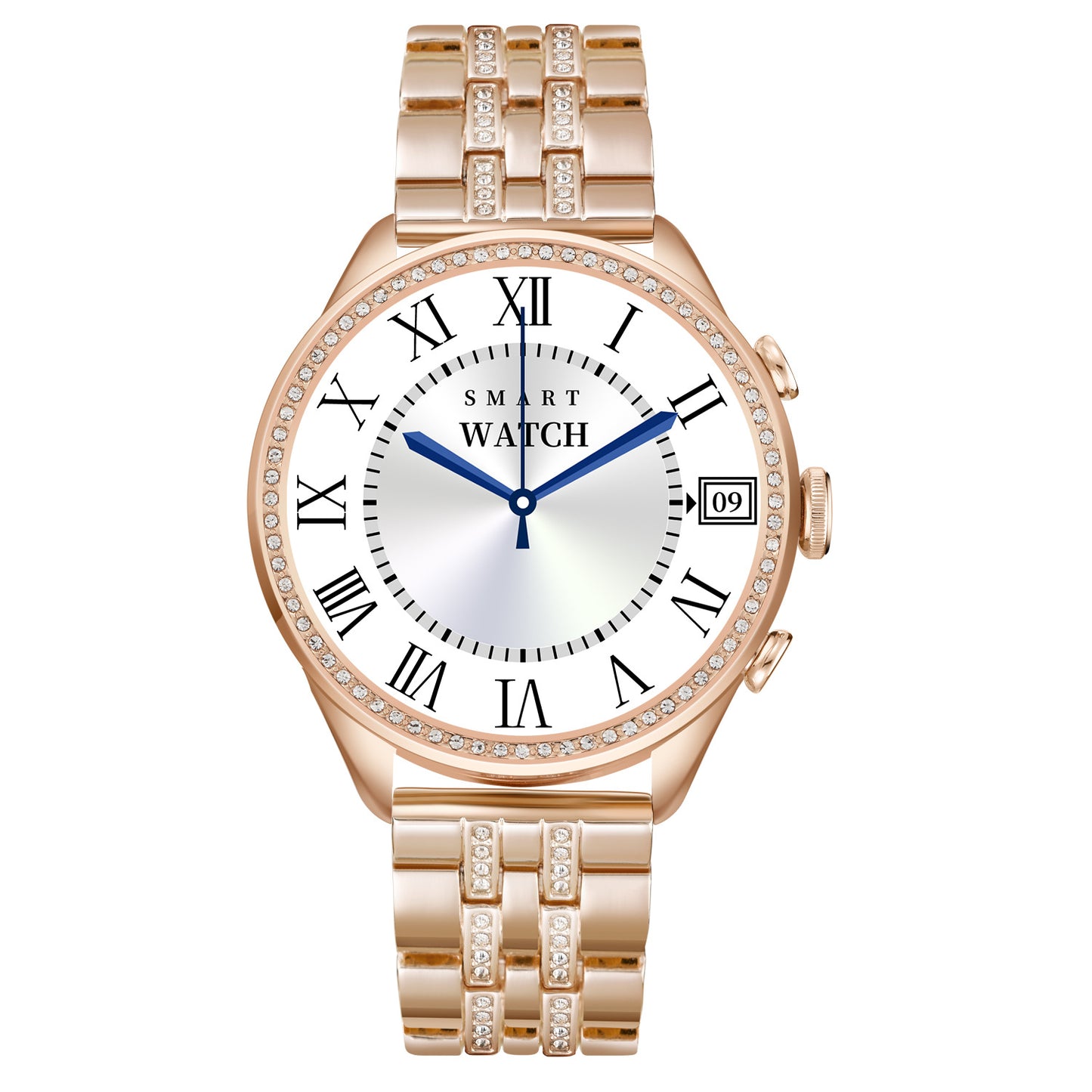 Reloj inteligente de moda para mujer , Bluetooth, llamadas, táctil, monitor de sueño