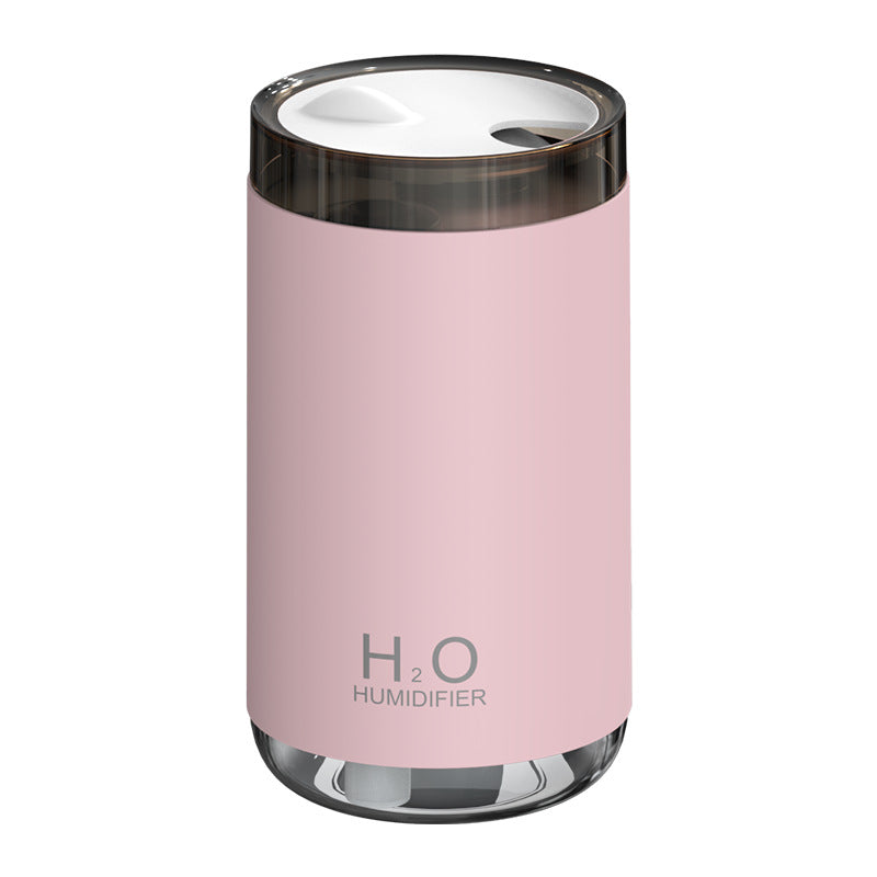 Nuevo Humidificador con anillo de humo creativo, difusor USB para automóvil, luz nocturna cálida para el hogar o el coche