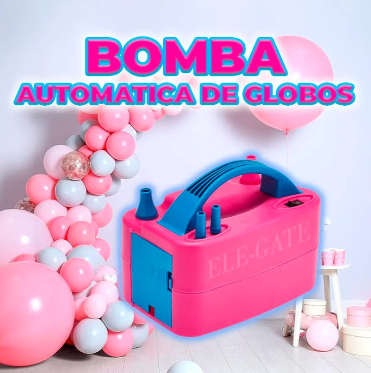 Inflador Eléctrico de Globos – Rápido, Portátil y Fácil de Usar | Ideal para Fiestas y Eventos