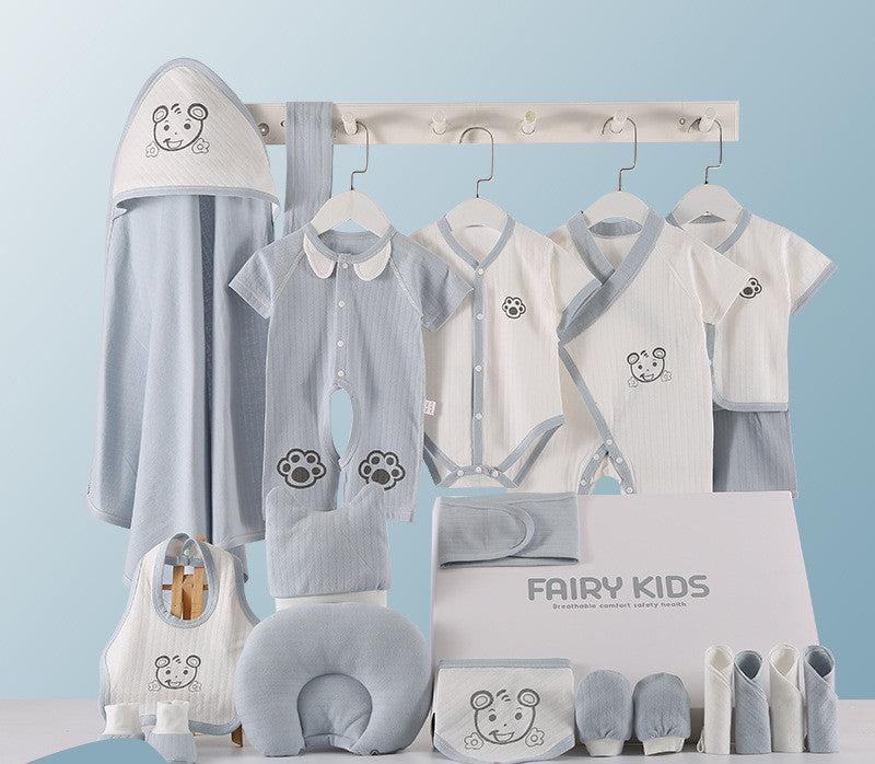 Cesta de regalo para bebé, ropa para bebé, conjunto con caja de regalo para recién nacido, suministros para bebé