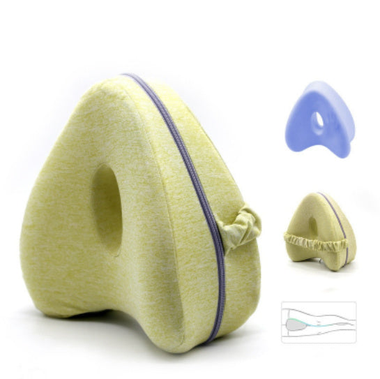 Almohada para la entrepierna de espuma viscoelástica con forma de corazón