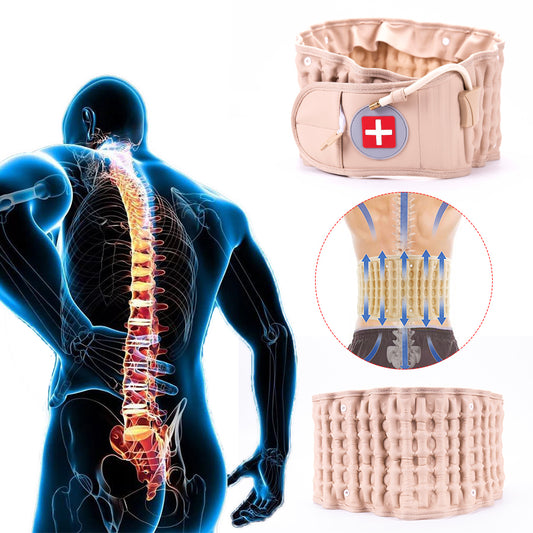 Cinturón de descompresión de espalda, soporte lumbar para aliviar el dolor de espalda, hernia de disco lumbar, cinturón de tracción lumbar, dispositivo de tracción lumbar