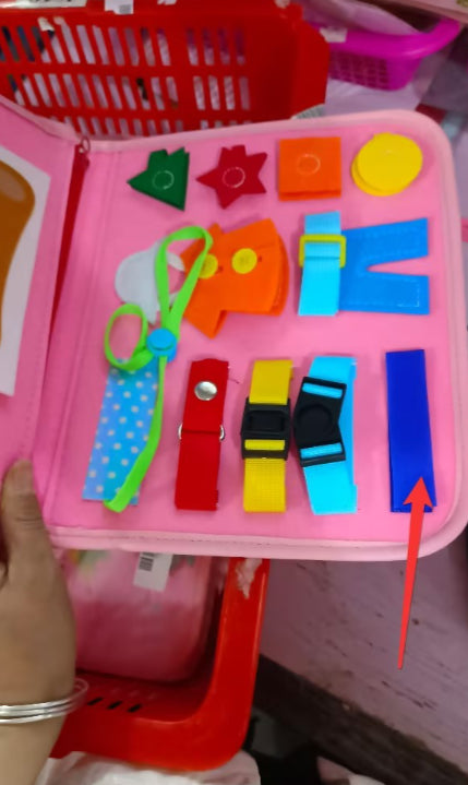 Nuevo libro tipo tablero de aprendizaje temprano para bebés y niños, juguete de aprendizaje sensorial preescolar