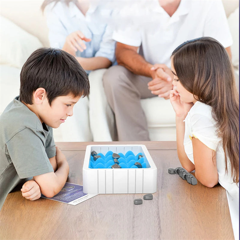 Juego de ajedrez magnético con piedras magnéticas, juego de mesa, juguete para niños, juego de batalla educativo, regalo de Navidad