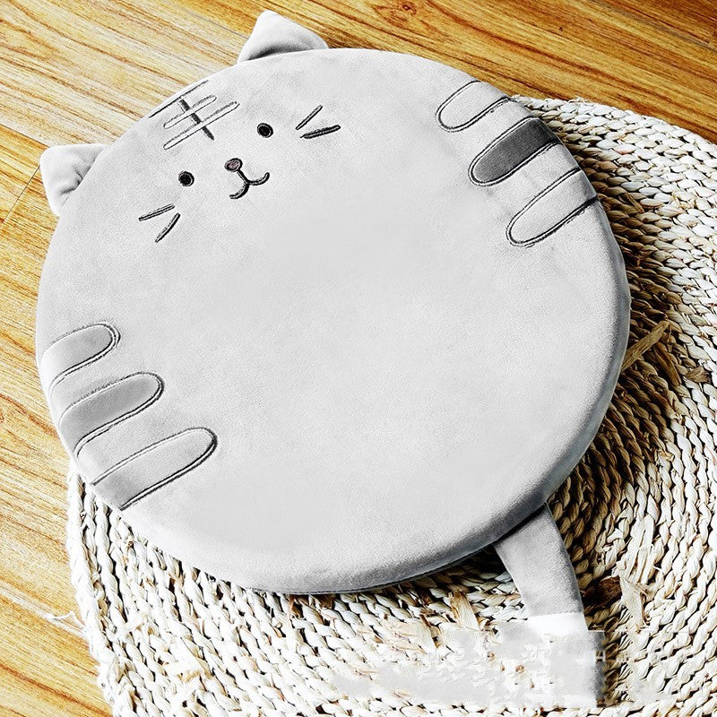 Almohadilla de Silla con Diseño de Gato – Suavidad Memory Foam para Estudiantes y Fans del Anime