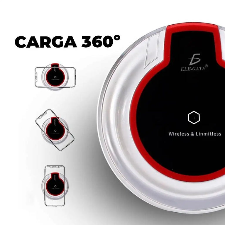 Cargador Inalámbrico Universal Qi CH.71 – Rápido, Compacto y Compatible con Todo