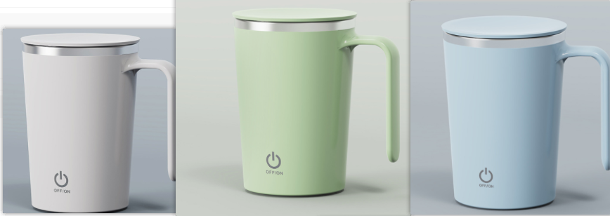 Taza mezcladora eléctrica de cocina, taza mezcladora automática, taza de agua magnética